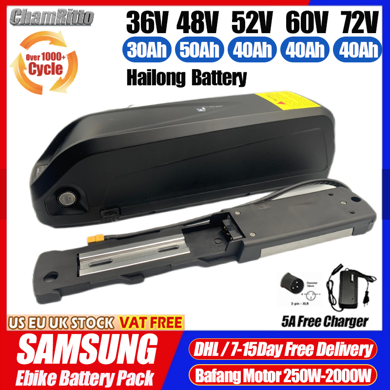 Elektrofahrrad 48V 36V 52V 30A – Electric Bicycle Battery 72V 30Ah Bewertung und Preis