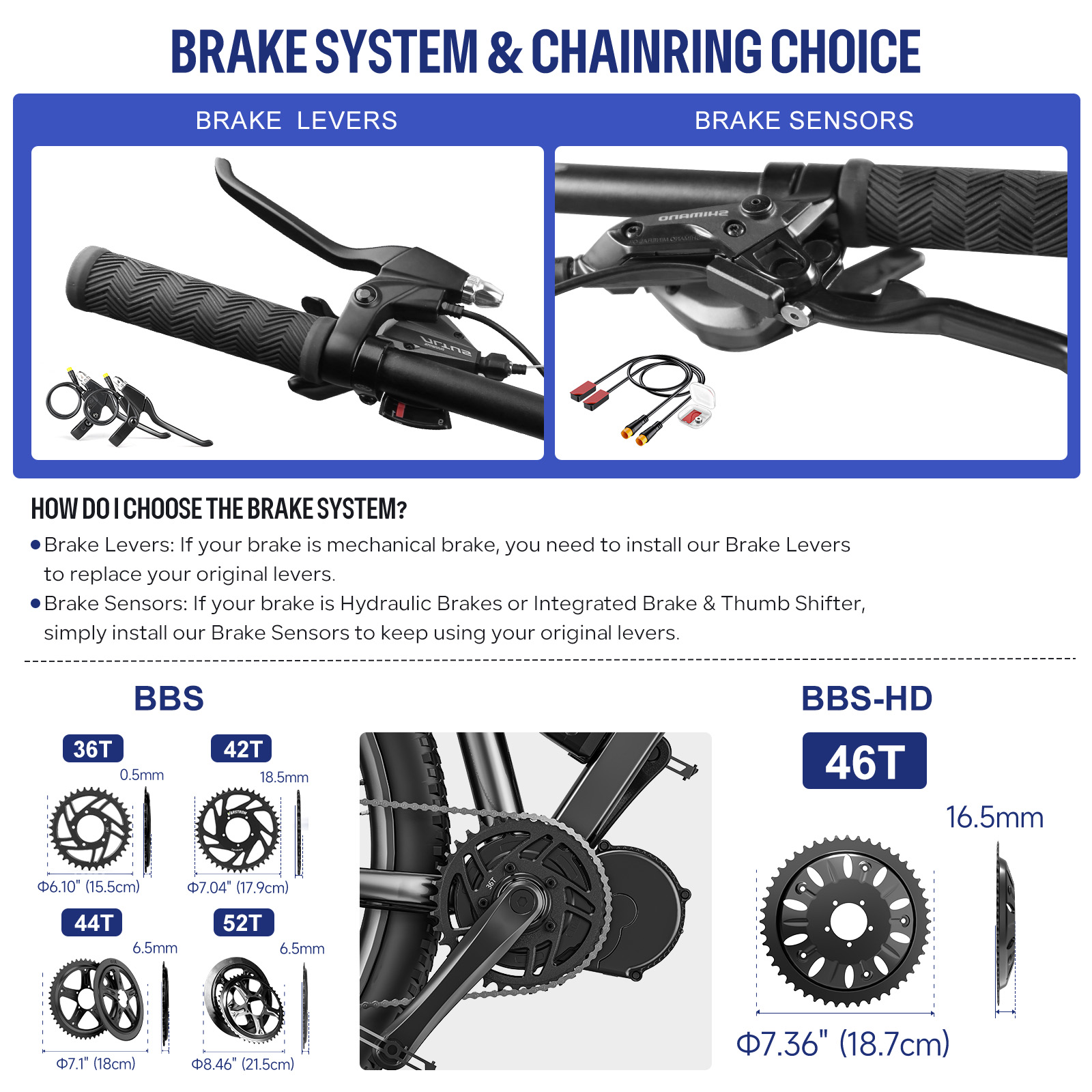 [US-Lager] Bafang Mittelmotor- – Bafang Bbs02B 48V 750W Mid Drive Kit Bewertung und Preis
